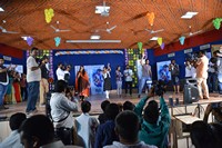 Yuddham Sharanam Team At Eluru and Bhimavaram Colleges